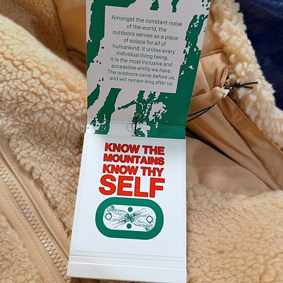 Madhappy × Columbia Sherpa Full Zip Jacket Canoe NWT Men’s L XM4462-262 - Picture 9 of 13